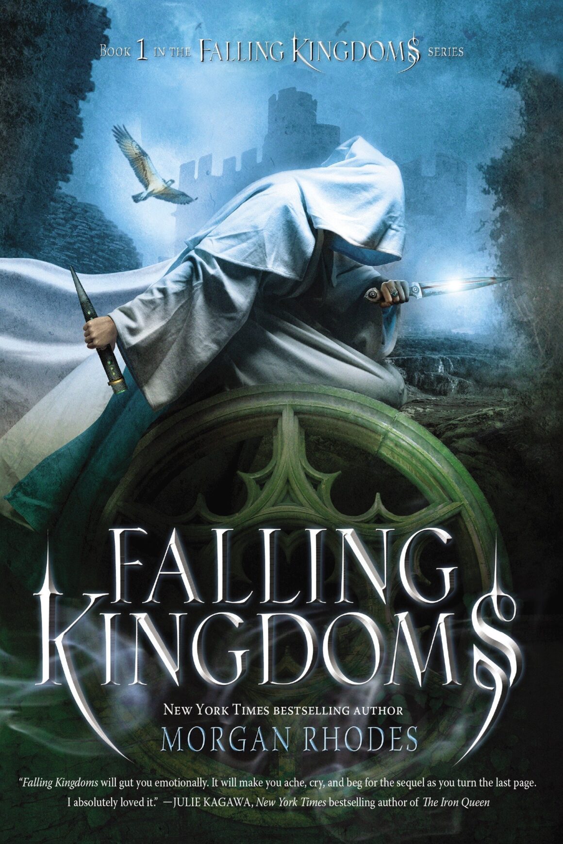 Falling Kingdoms by Morgan Rhodes. Click on this photo to purchase a copy.