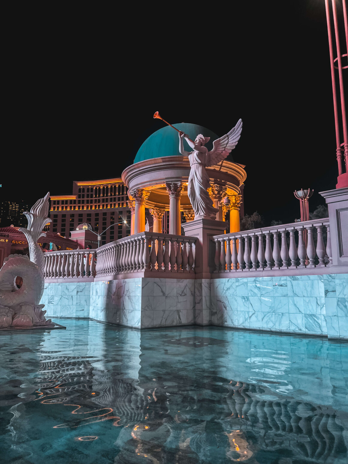 Instagrammable places in Las Vegas - Bellagio fountain